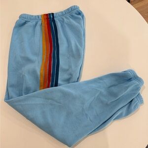 Aviator nation 5 stripe sweatpants